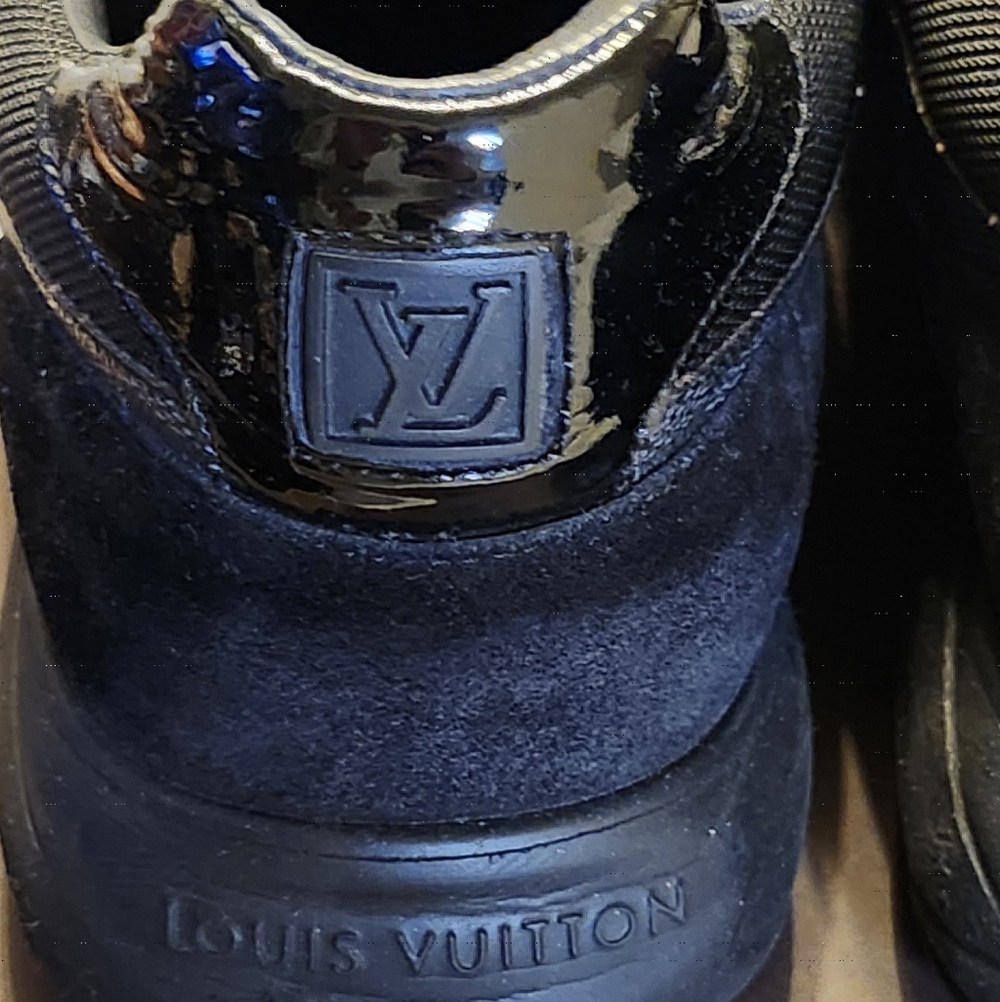 Louis Vuitton Men's Dark Mesh Sneakers GRAPHITE DAMIER